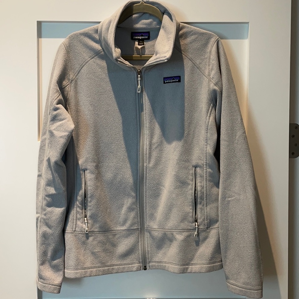 Patagonia Gray Emmilen Fleece Jacket Size Large